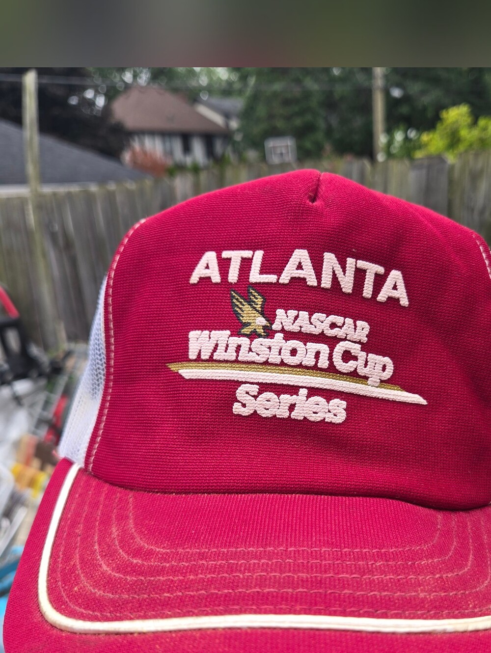 Vintage Atlanta NASCAR Winston Cup Series Trucker Hat